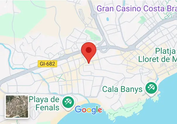 Localización Nails & Beauty Lloret de Mar
